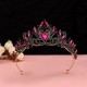 Girls' crown headwear, children's birthday crown princess, Korean-style fashion show performance, little girls' accessories Girls' crown headwear, children's birthday crown princess, Korean-style fashion show performance, little girls' accessories