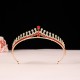 Bridal crown headwear, Korean-style princess birthday crystal crown, eighteen-year-old adult gift, female live-streamer hair accessory wholesale