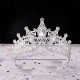 Bridal crown headband and hair accessory, Korean-style 18th birthday coming-of-age gift, crystal crown princess dress and hair accessory Bridal crown headband and hair accessory, Korean-style 18th birthday coming-of-age gift, crystal crown princess dress and hair accessory