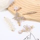 Korean flower butterfly bangs clip, fresh and elegant side top clip, duckbeak clip, hairpin clip, headwear manufacturer wholesale