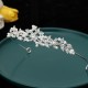 Children's crown headwear, flower girl handcrafted crystal hair accessory, crown, girl's birthday performance hair band, princess dress accessory Children's crown headwear, flower girl handcrafted crystal hair accessory, crown, girl's birthday performance hair band, princess dress accessory