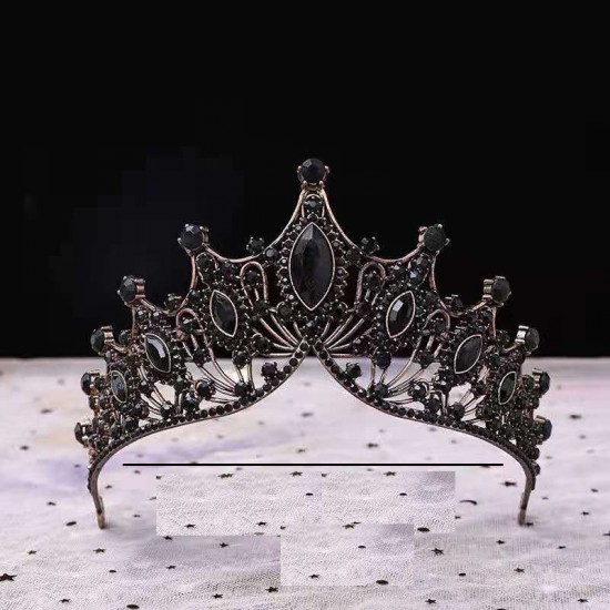 Crown headwear, the same style as the bride's online celebrity's 18th birthday coming-of-age ceremony, princess's birthday crown, fairy performance crown accessory Crown headwear, the same style as the bride's online celebrity's 18th birthday coming-of-age ceremony, princess's birthday crown, fairy performance crown accessory