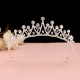 Black Baroque crown headdress for the bride, Korean-style 18-year-old girl's coming-of-age ceremony, birthday princess, best friend crown Black Baroque crown headdress for the bride, Korean-style 18-year-old girl's coming-of-age ceremony, birthday princess, best friend crown