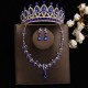 New bridal Japanese-Korean style crown headwear, wedding rhinestone crown hair accessory, wedding dress, evening gown, children's birthday accessories New bridal Japanese-Korean style crown headwear, wedding rhinestone crown hair accessory, wedding dress, evening gown, children's birthday accessories