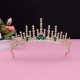 Wholesale of children's crown headwear, new girls' crown crystal hair bands, model catwalk hair accessories and princess hair clips Wholesale of children's crown headwear, new girls' crown crystal hair bands, model catwalk hair accessories and princess hair clips