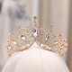 New black and white retro crystal crown bridal princess crown hair band and hair accessory manufacturer wholesale