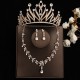 New bridal Japanese-Korean style crown headwear, wedding rhinestone crown hair accessory, wedding dress, evening gown, children's birthday accessories New bridal Japanese-Korean style crown headwear, wedding rhinestone crown hair accessory, wedding dress, evening gown, children's birthday accessories