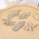 Korean-style pearl diamond-encrusted hair clips, ins water diamond hair clips, retro bangs hair clips, simple butterfly clips and hair accessories wholesale