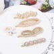 Wholesale of Korean-style cute pearl hair clips, Instagram water diamond hair clips, retro bangs hair clips, and simple heart-shaped hair accessories Wholesale of Korean-style cute pearl hair clips, Instagram water diamond hair clips, retro bangs hair clips, and simple heart-shaped hair accessories
