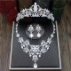 A three-piece crown headwear set for a bride's wedding, a super ethereal Korean-style wedding dress, a grand headwear, and a crown for a girl's 18th birthday A three-piece crown headwear set for a bride's wedding, a super ethereal Korean-style wedding dress, a grand headwear, and a crown for a girl's 18th birthday