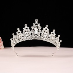 Wholesale of children's crown cake headwear, crystal hair accessories, crowns, girls' birthday performance hair bands, princess dress accessories