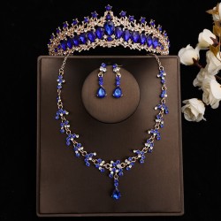 New bridal Japanese-Korean style crown headwear, wedding rhinestone crown hair accessory, wedding dress, evening gown, children's birthday accessories