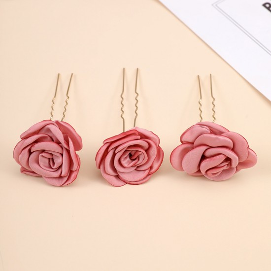 U-shaped hairpin, bride's coiled hair, braided hair, hair accessory, hairpin, fashionable starfish hair pin, rhinestone pearl hair hairpin U-shaped hairpin, bride's coiled hair, braided hair, hair accessory, hairpin, fashionable starfish hair pin, rhinestone pearl hair hairpin