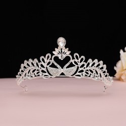 Bride's crown headwear, coming-of-age birthday crystal grand crown, Internet celebrity Balo Queen's crown, wedding accessories