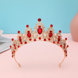 Crown headwear, the same style as the bride's online celebrity's 18th birthday coming-of-age ceremony, princess's birthday crown, fairy performance crown accessory