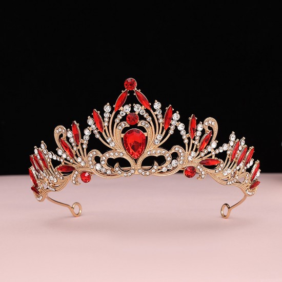 Girls' crown headwear, children's birthday crown princess, Korean-style fashion show performance, little girls' accessories Girls' crown headwear, children's birthday crown princess, Korean-style fashion show performance, little girls' accessories