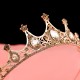Wholesale of black Baroque crown headwear for brides, Korean-style 18th birthday princess crowns for coming-of-age ceremonies Wholesale of black Baroque crown headwear for brides, Korean-style 18th birthday princess crowns for coming-of-age ceremonies