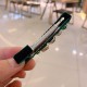 Korean original handcrafted, simple yet high-end, retro water diamond, court-style, velvet one-edge clip, duckbeak clip, hair clip