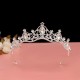 Hepburn style wedding dress headwear, bridal crown, new wedding headwear, main wedding dress crown, hair accessory, birthday, luxurious and grand Hepburn style wedding dress headwear, bridal crown, new wedding headwear, main wedding dress crown, hair accessory, birthday, luxurious and grand