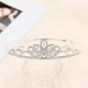 Children's crown headwear, princess girl crown, crystal headband, pink Frozen, children's birthday hair accessory Children's crown headwear, princess girl crown, crystal headband, pink Frozen, children's birthday hair accessory