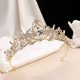 Baroque retro black luxurious crown bridal headwear wedding dress, 18th birthday women's crown 2025 new style Baroque retro black luxurious crown bridal headwear wedding dress, 18th birthday women's crown 2025 new style