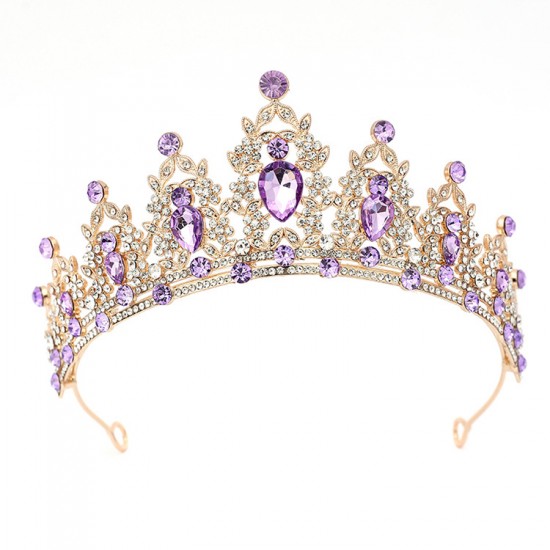 Bridal crown headband and hair accessory, Korean-style 18th birthday coming-of-age gift, crystal crown princess dress and hair accessory Bridal crown headband and hair accessory, Korean-style 18th birthday coming-of-age gift, crystal crown princess dress and hair accessory