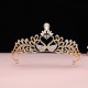 Bride's crown headwear, coming-of-age birthday crystal grand crown, Internet celebrity Balo Queen's crown, wedding accessories Bride's crown headwear, coming-of-age birthday crystal grand crown, Internet celebrity Balo Queen's crown, wedding accessories