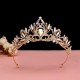 Baroque retro black luxurious crown bridal headwear, wedding dress, 18th birthday girl's crown cake, crown Baroque retro black luxurious crown bridal headwear, wedding dress, 18th birthday girl's crown cake, crown