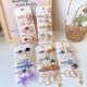 Candy-colored heavy-duty hair clip set, South Korea Dongdaemun one-line hair clip, hair back and head side clip, pearl headwear Candy-colored heavy-duty hair clip set, South Korea Dongdaemun one-line hair clip, hair back and head side clip, pearl headwear