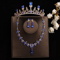 New bridal Japanese-Korean style crown headwear, wedding rhinestone crown hair accessory, wedding dress, evening gown, children's birthday accessories