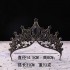 New black and white retro crystal crown bridal princess crown hair band and hair accessory manufacturer wholesale