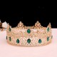 Birthday crown headwear, birthday little princess, student coming-of-age ceremony, female round black 18-year-old crown, bride's wedding Birthday crown headwear, birthday little princess, student coming-of-age ceremony, female round black 18-year-old crown, bride's wedding