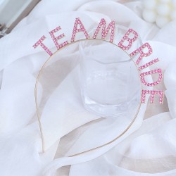 Happy birthday on Xiaohongshu! Internet-famous baked decorative cake, crown, water diamond crystal, diamond-encrusted party outfit hair band