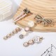 Wholesale of Korean-style cute pearl hair clips, Instagram water diamond hair clips, retro bangs hair clips, and simple heart-shaped hair accessories Wholesale of Korean-style cute pearl hair clips, Instagram water diamond hair clips, retro bangs hair clips, and simple heart-shaped hair accessories