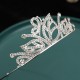 Children's crown headwear, flower girl handcrafted crystal hair accessory, crown, girl's birthday performance hair band, princess dress accessory Children's crown headwear, flower girl handcrafted crystal hair accessory, crown, girl's birthday performance hair band, princess dress accessory