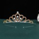 Children's headbands, crowns, baby birthday water diamond crystal hair bands, hair clips, girls' diamond-encrusted crowns, factory direct sales