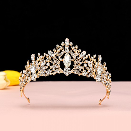 Bridal headwear, crown, wedding dress, evening gown, hair accessories, stage host, welcome, Baroque queen, birthday accessories, wholesale for women Bridal headwear, crown, wedding dress, evening gown, hair accessories, stage host, welcome, Baroque queen, birthday accessories, wholesale for women