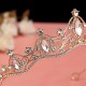 Hepburn style wedding dress headwear, bridal crown, new wedding headwear, main wedding dress crown, hair accessory, birthday, luxurious and grand Hepburn style wedding dress headwear, bridal crown, new wedding headwear, main wedding dress crown, hair accessory, birthday, luxurious and grand