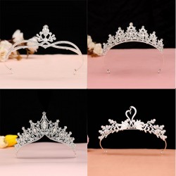 Girls' crown headwear, princess, little girl's birthday king, hair band, baby hair clip, hair band, children's hair accessory, hair clip