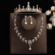 New bridal Japanese-Korean style crown headwear, wedding rhinestone crown hair accessory, wedding dress, evening gown, children's birthday accessories New bridal Japanese-Korean style crown headwear, wedding rhinestone crown hair accessory, wedding dress, evening gown, children's birthday accessories