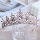 Crown headwear, the same style as the bride's online celebrity's 18th birthday coming-of-age ceremony, princess's birthday crown, fairy performance crown accessory Crown headwear, the same style as the bride's online celebrity's 18th birthday coming-of-age ceremony, princess's birthday crown, fairy performance crown accessory