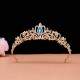 Bride's crown, Korean-style wedding hair accessory, princess's grand birthday crown, 18-year-old adult girl's gift headwear, super ethereal Bride's crown, Korean-style wedding hair accessory, princess's grand birthday crown, 18-year-old adult girl's gift headwear, super ethereal