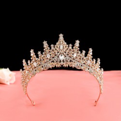 2024 Bridal Crown headwear, 18th birthday coming-of-age gift, princess best friend gift, Birthday influencer water diamond Crown