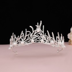 Bridal crown wedding headwear 2022 Wedding dress and evening gown Korean-style wedding hair accessories Birthday accessories Children's princess crown