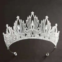 Crown Girl's 18th birthday, Crown children's headwear, bride's veil, forest-themed, super ethereal, Xiuhe wedding dress, Internet celebrity coming of age