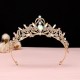 Baroque retro black luxurious crown bridal headwear wedding dress, 18th birthday women's crown 2025 new style Baroque retro black luxurious crown bridal headwear wedding dress, 18th birthday women's crown 2025 new style