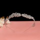 Fairy water Diamond Leaf Hair band, hair tie, Forest-style super fairy-like face, small head band, versatile for going out, simple pressing method hair clip