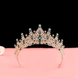 2024 Bridal Crown headwear, 18th birthday coming-of-age gift, princess best friend gift, Birthday influencer water diamond Crown