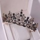 New children's water diamond alloy large crown handcrafted accessories, grand wedding dress style hair accessories, golden dress crown New children's water diamond alloy large crown handcrafted accessories, grand wedding dress style hair accessories, golden dress crown