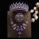 The 2022 new three-piece wedding crown and headwear for brides, the grand crown and headwear accessories, exude an ethereal and high-end charm The 2022 new three-piece wedding crown and headwear for brides, the grand crown and headwear accessories, exude an ethereal and high-end charm